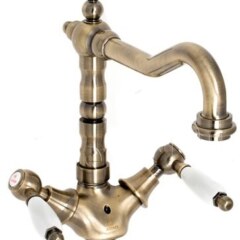 Смеситель для умывальника Kaiser Vincent 31011-1Br Bronz