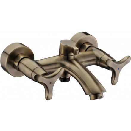 Смеситель для ванны Kaiser Trio 57022-1 Bronze