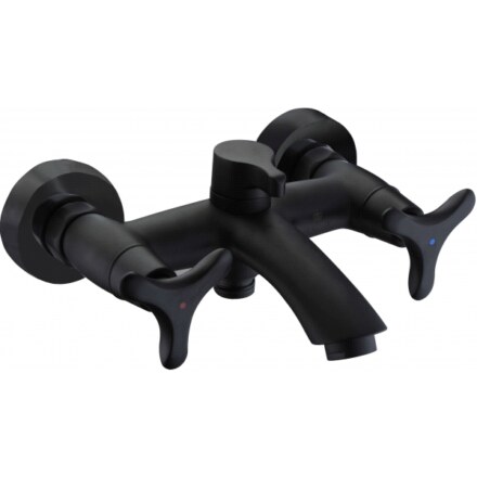 Смеситель для ванны Kaiser Trio 57022-2 Black