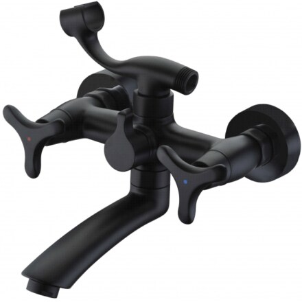 Смеситель для ванной Kaiser – Trio 57122-2 Black