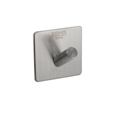 КРЮЧОК ОДИНАРНЫЙ САМОКЛЕЙКА БЕЗ СВЕРЛЕНИЯ BRIMIX (540)