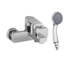 Смеситель в ванную шаровый , короткий излив MAGNUS 8420