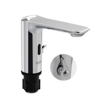 Смеситель сенсорный на раковину закруглённый корпус BRIMIX 0888