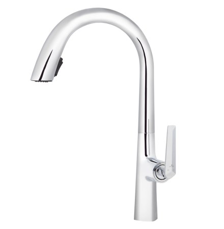 Смеситель KAISER Strike для кухни с выдвижным изливом 09066