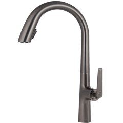 Смеситель KAISER Strike для кухни с выдвижным изливом 09066-15