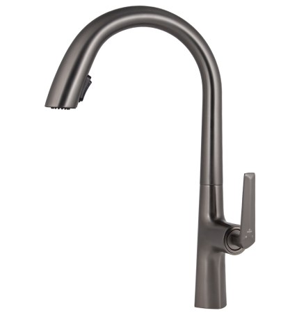 Смеситель KAISER Strike для кухни с выдвижным изливом 09066-15