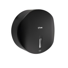 Диспенсер для туалетной бумаги – барабан черный с ключом GFmark 9152