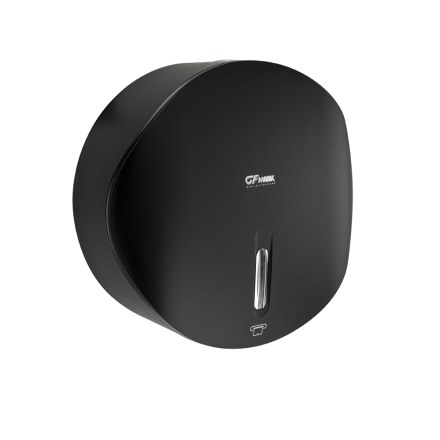 Диспенсер для туалетной бумаги – барабан черный с ключом GFmark 9152