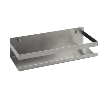 Полочка литая прямоугольная из нержавеющей стали BRIMIX 5674