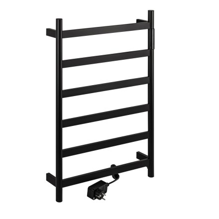 Полотенцесушитель электрический черный матовый KRAFTTE 44046