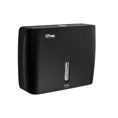 Диспенсер бумажного полотенца на две пачки Z сложения черный GFmark 9151