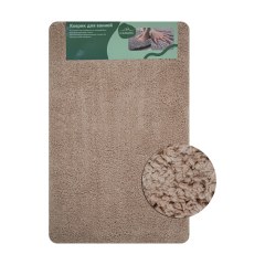 Коврик в ванную СТАНДАРТ КОФЕ с молоком, 50 х 80 см САНАКС 00421
