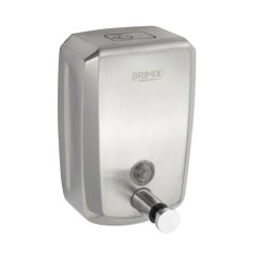Дозатор жидкого мыла из нержавеющей стали 800 мл BRIMIX 644