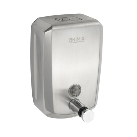 Дозатор жидкого мыла из нержавеющей стали 800 мл BRIMIX 644