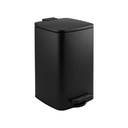 Ведро из нержавеющей стали 8 л. черного цвета САНАКС 10828