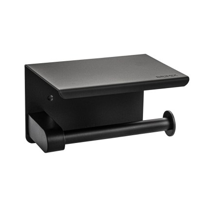 Держатель туалетной бумаги нержавеющая сталь ЧЕРНЫЙ BRIMIX 79901