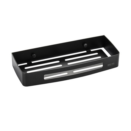 Полочка литая из нержавеющей стали черная BRIMIX 5685