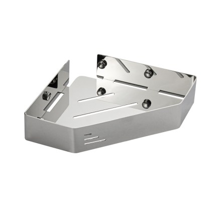 Полочка пятиугольная18 х18 см ХРОМ BRIMIX 5689