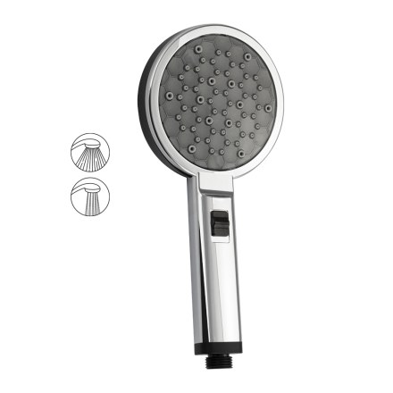 Лейка круглая 3Д душевая массажная 2 режима GFmark 6048