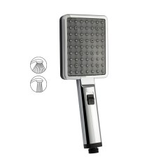 Лейка квадратная 3Д душевая массажная 2 режима GFmark 6049