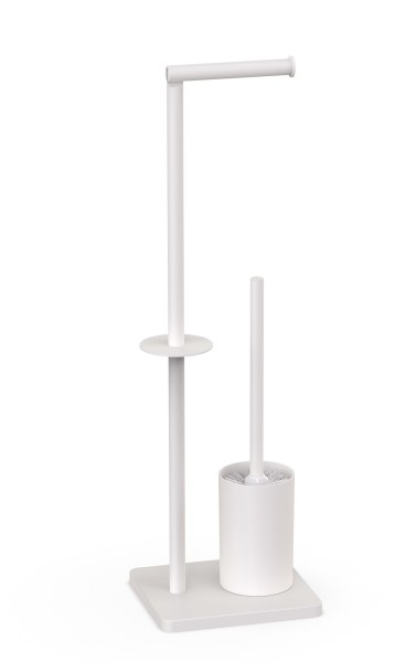 Стойка для туалета напольная белая CASPIAN 90038