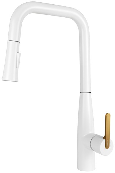 Смеситель  для кухни с вытяжной лейкой KAISER Claro 22144-4