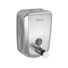 Дозатор жидкого мыла металлический 500 мл  BRIMIX 643
