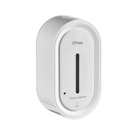 Дозатор СЕНСОРНЫЙ для жидкого мыла 1000 мл БЕЛЫЙ GFmark 728