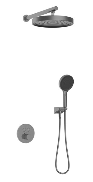Душевая система KAISER Sano с термостатом скрытого 08277-15   монтажа