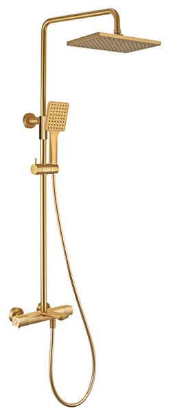 Душевая система с термостатом  KAISER Cube 01382-3