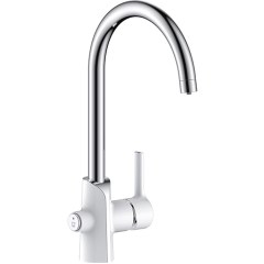 Смеситель для кухни со встроенным фильтром Gappo G4303-8 (белый)