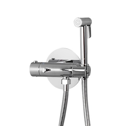 Термостатический смеситель с гигиеническим душем Gappo G7290