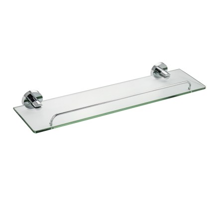 Полка стеклянная ХРОМ GFmark 79006