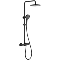 Душевая система с термостатом Gappo G2495-76 (черный)