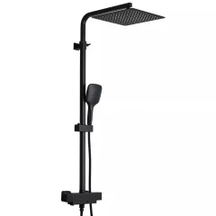 Душевая система с термостатом Gappo G2417-60 черный