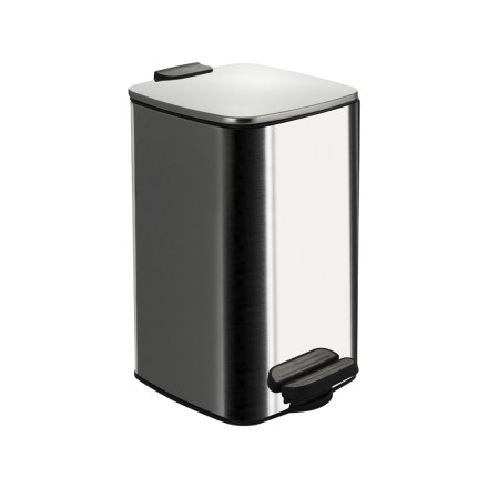 Ведро из нержавеющей стали микролифт ХРОМ САНАКС 10838