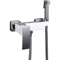 Смеситель с гигиенический лейкой настенный Gappo G2007-8