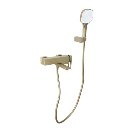 Смеситель для раковины Gappo G3217-3 (золотой)