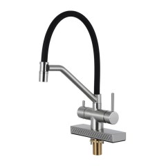 Смеситель для кухни с гибким изливом Gappo G4098-5.