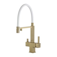 Смеситель для кухни с подключением питьевой воды Gappo G4395-53 (золотой)