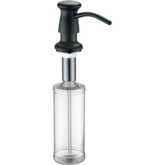 Дозатор мыла врезной в мойку на кухню Gappo G403-1 (черный)