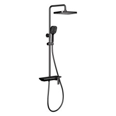 Душевая система Gappo G2496-16 (чёрный)