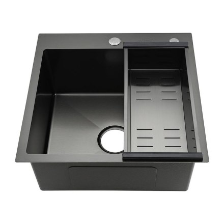 Мойка для кухни 50x50x21,5 см Графит Gappo GS5050-6