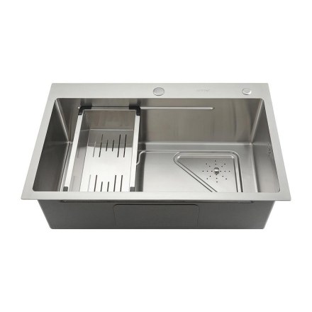 Мойка для кухни 72x46x21,5 см сатин Gappo GS7246