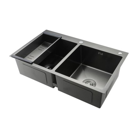 Мойка для кухни 83x50x21,5см Графит GS8350-6