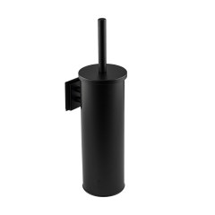 Ёрш для унитаза круглый настенный ЧЕРНЫЙ  САНАКС 31401