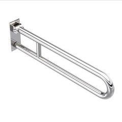 Поручень двойной откидной Ø32 мм, AISI 304, GRIT 600 INH-D905-887-U