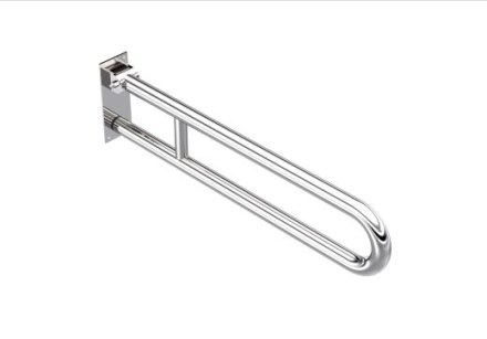 Поручень двойной откидной Ø32 мм, AISI 304, GRIT 600 INH-D905-887-U