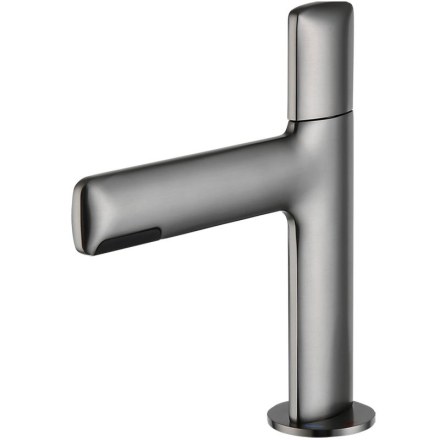 Смеситель для умывальника Gappo G1052-89 (оружейная сталь)