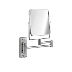 Зеркало косметическое  прямоугольное ХРОМ САНАКС 75270-K